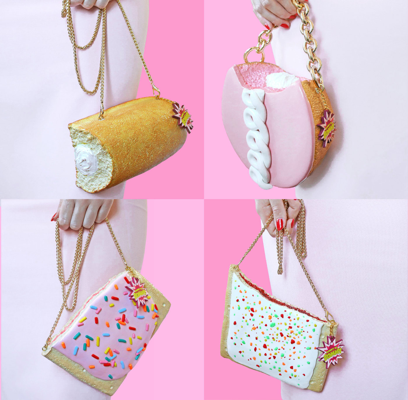 http://sosuperawesome.com/post/167394198014/new-food-purses-by-rommy-de- bommy-on-etsy | Fun bags, Novelty purses, Handmade