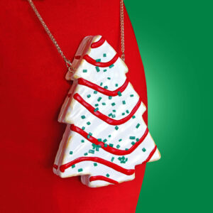 CHRISTMAS TREE CAKE PURSE
