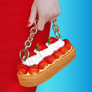 AARDBEIEN SLOF HANDBAG