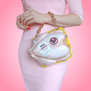 GROCERY STORE CHICKEN PURSE