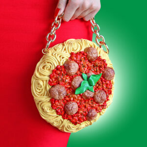 SPAGHETTI AND MEATBALLS PURSE