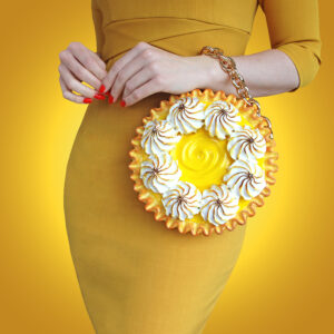 LEMON MERIGUE PIE PURSE