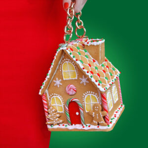 GINGERBREAD HOUSE HANDBAG