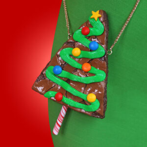 CHRISTMAS TREE BROWNIE PURSE