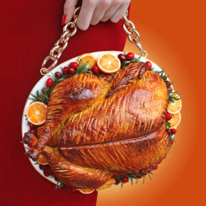 CHRISTMAS TURKEY PURSE