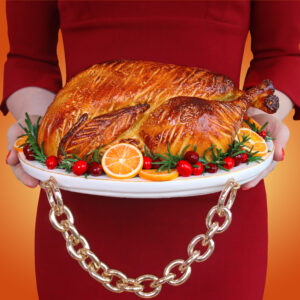 CHRISTMAS TURKEY PURSE