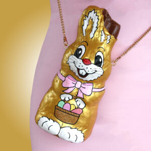 CHOCOLATE EASTER BUNNY PURSE