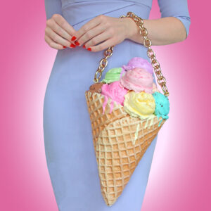 GIANT ICE CREAM PURSE 