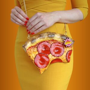 PIZZA SLICE PURSE